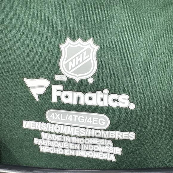 Men's Minnesota Wild Fanatics Authentic Pro Rink Pullover Hoodie 4XL NWOT - Picture 3 of 5